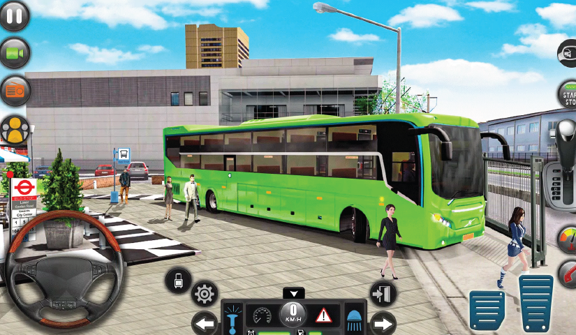 Wallpaper Game Bus Simulator Indonesia