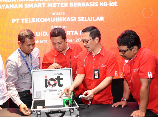 Telkomsel dan PLN DISJAYA Implementasikan Inovasi NB-IoT Smart Meter
