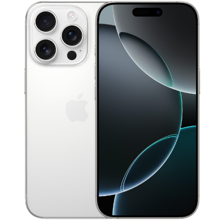 iPhone 16 Pro, Titanium Putih