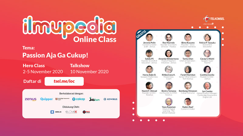 ilmupedia online class