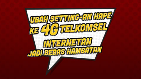 4g Settings Set The Smartphone To A 4g Network Telkomsel