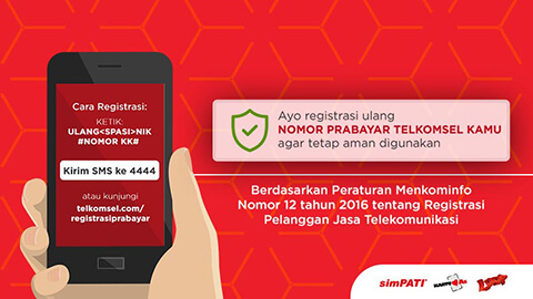 Registrasi Prabayar Telkomsel