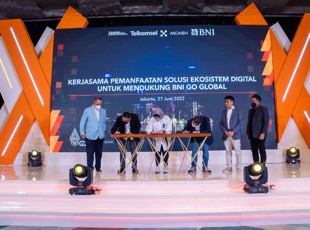 Telkomsel Berkolaborasi dengan Bank BNI dan MCAS Group, Perkuat Transformasi Ekosistem Digital Sektor Perbankan