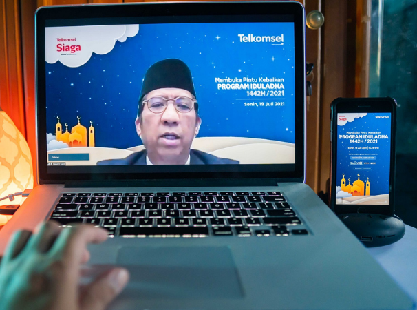 #BukaPintuKebaikan di Hari Raya Iduladha 1442H, Telkomsel Salurkan Hewan Kurban Hingga ke Pelosok Negeri