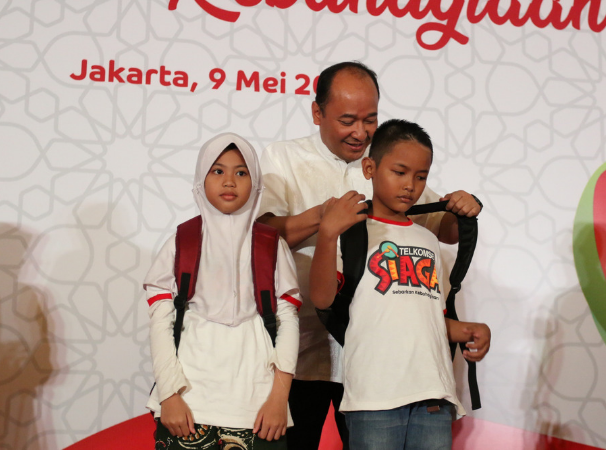 Roadshow Ramadhan 1440 Hijriyah Telkomsel Sebarkan Kebahagiaan dengan 5.000 Anak Negeri