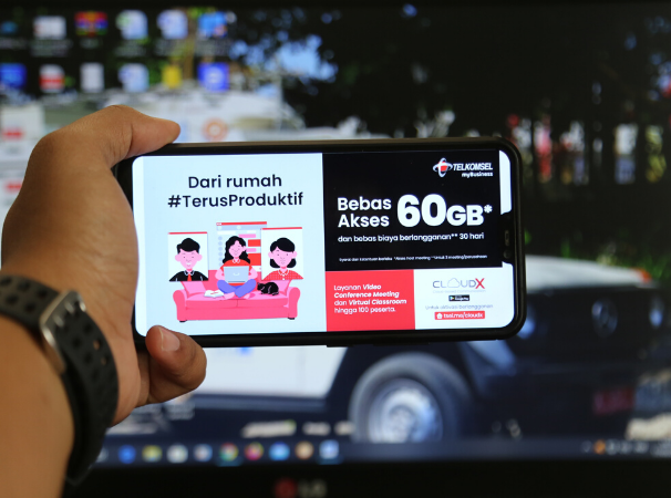 Telkomsel Berikan Paket Biaya Khusus dan Bebas Kuota Data untuk Layanan Solusi Bisnis Korporasi “CloudX”