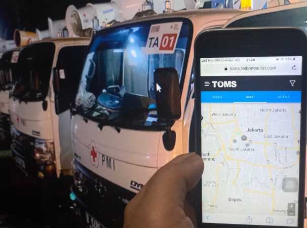 Telkomsel’s IoT Solutions Enable PMI’s Program “Respons Darurat Bencana COVID-19” 