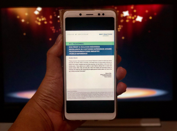 Telkomsel Raih Dua Penghargaan dari Frost & Sullivan berkat Pelayanan Customer-centric