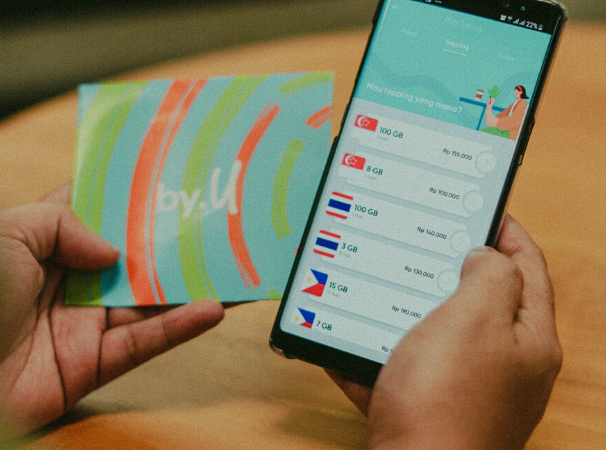 by.U Jawab Kebutuhan Internetan Di Luar Negeri dengan Paket Data Roaming Menggunakan Jaringan Terbaik Di Berbagai Negara