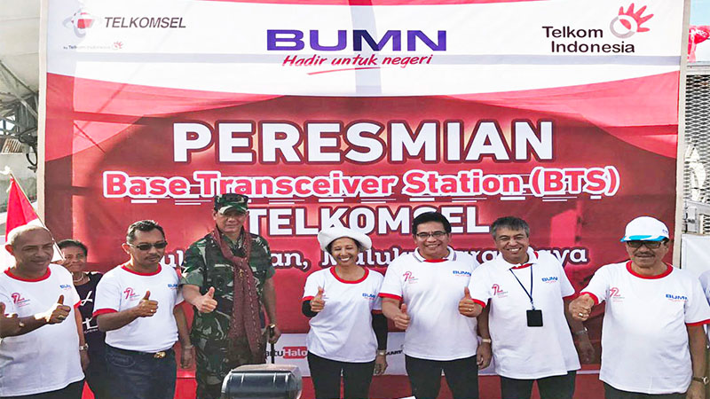 Layanan Telkomsel Hadir Memajukan Pulau Liran