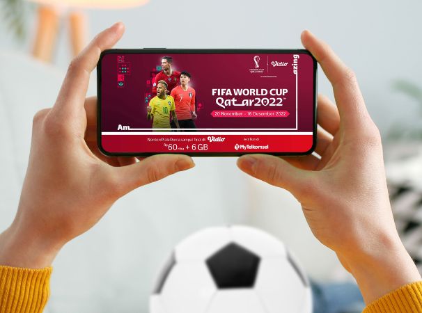 Telkomsel Vidio Piala Dunia Qatar