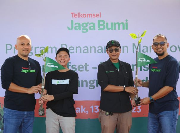 Carbon Offset Mangrove Telkomsel Jaga Bumi