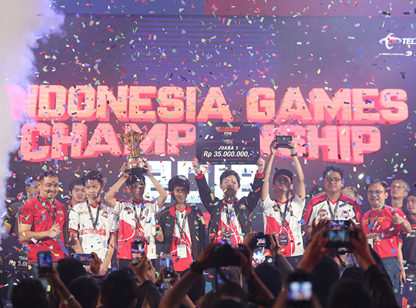 Telkomsel Umumkan Juara Indonesia Games Championship 2018