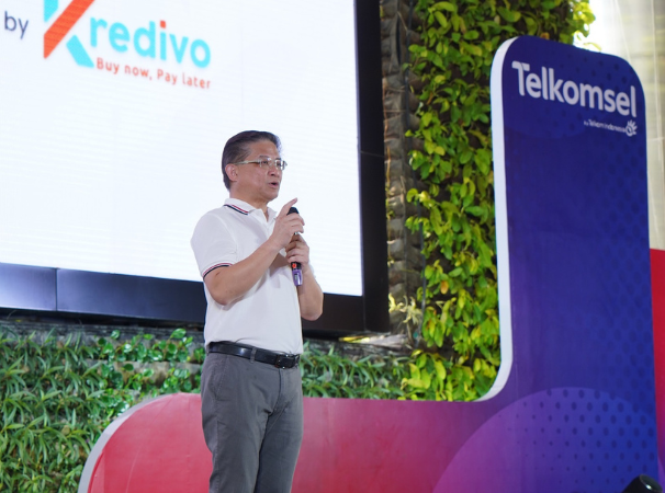 Direktur Planning & Transformation Telkomsel Wong Soon Nam menyampaikan bahwa Telkomsel dan Kredivo hadir #BukaSemuaPeluang