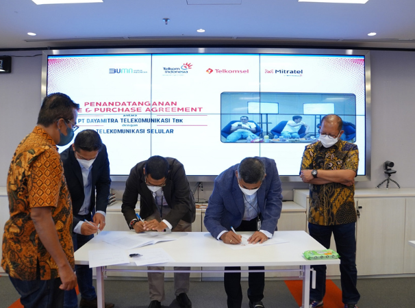 Telkomsel and Mitratel Continue Corporate Actions to Add Ownership Diversion of 6,000 Telecommunication Towers