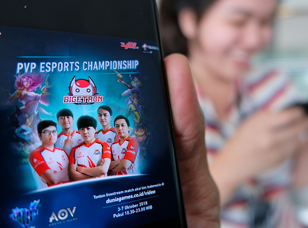 Telkomsel Dukung Singtel Group dalam Ajang PvP eSports Championsip