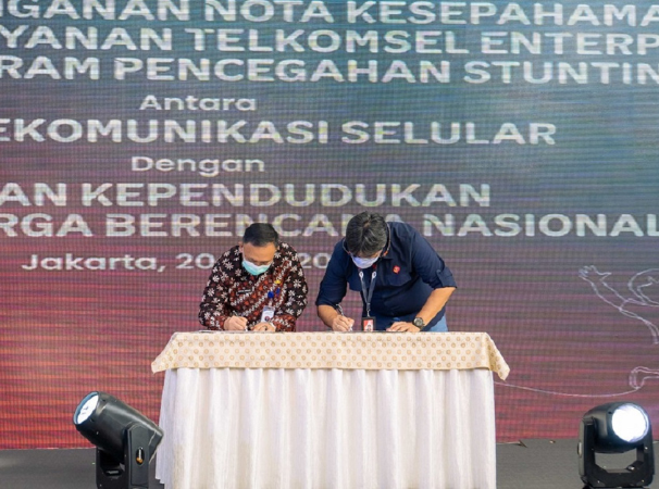 Program Pencegahan Stunting di Indonesia, Telkomsel dan BKKBN Jalin Kolaborasi Strategis