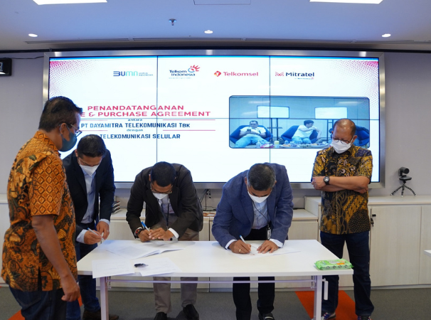 Telkomsel dan Mitratel Lanjutkan Aksi Korporasi Penambahan Pengalihan Kepemilikan 6.000 unit Menara Telekomunikasi