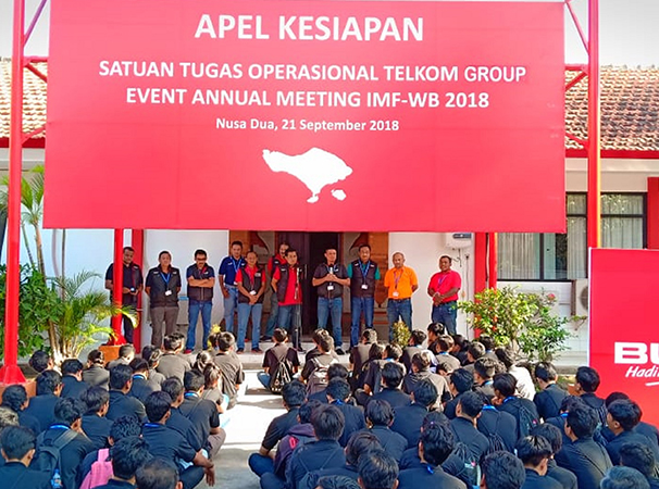 Layanan ICT TelkomGroup Dukung Penyelenggaraan Annual Meeting IMF – World Bank Group 2018 di Bali