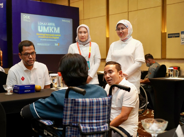 Telkomsel Gelar Lokakarya Bisnis untuk Wujudkan Kesetaraan Kapabilitas Digital Pelaku UMKM Komunitas Disabilitas