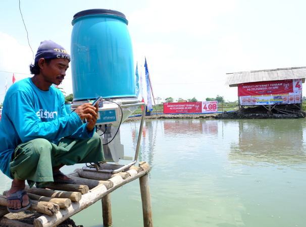 Perluas Ekosistem IoT, Telkomsel Gandeng eFishery dan Japfa Hadirkan Kampung Perikanan Digital Di Indramayu