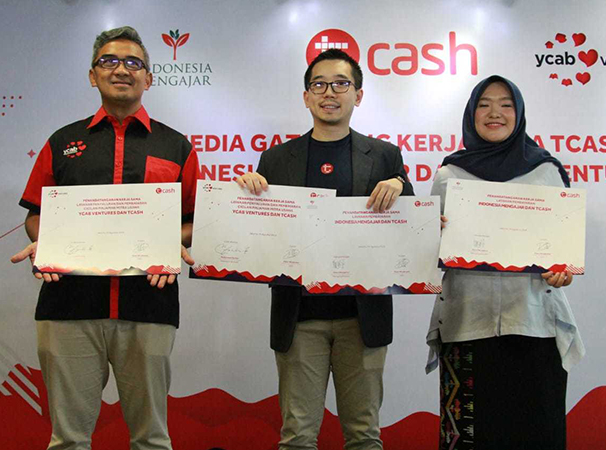 TCASH Jalin Kerja Sama Strategis Bersama Yayasan Cinta Anak Bangsa dan Indonesia Mengajar untuk Akselerasi Perkembangan Less-Cash Society di Indonesia