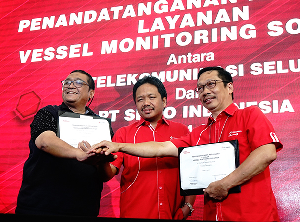 Telkomsel dan Sisfo Indonesia Hadirkan Teknologi Hybrid untuk Layanan Vessel Monitoring Solution (VMS)