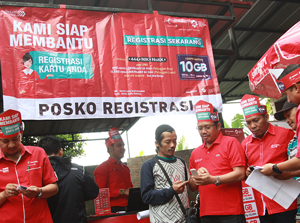 Telkomsel Gandeng Dukcapil Sukseskan Registrasi Prabayar 