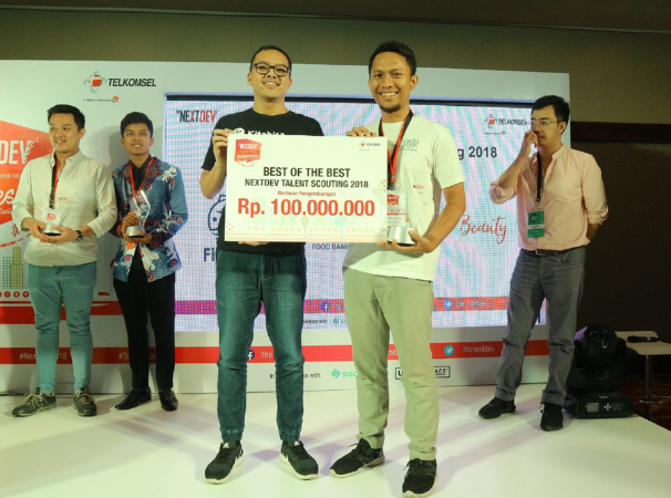 Telkomsel Umumkan Pemenang THE NEXTDEV 2018 