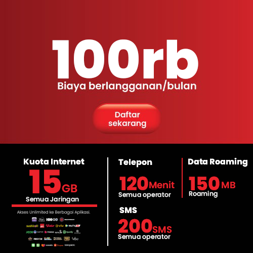 Paket Kartu Halo Unlimited: Akses Unlimited ke Aplikasi | Telkomsel